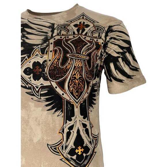 XTREME COUTURE by AFFLICTION Men T-Shirt LOCKDOWN - Picture 5 of 8